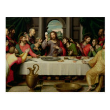 The Last Supper 5 Post Card