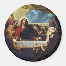 The Last Supper by Benjamin West Magnet