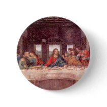 The Last Supper by Leonardo da Vinci Buttons