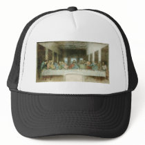 The Last Supper by Leonardo Da Vinci c. 1495-1498 Trucker Hat