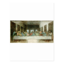 The Last Supper by Leonardo Da Vinci c. 1495-1498 Postcard