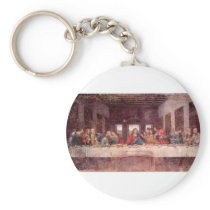 The Last Supper by Leonardo da Vinci Key Chains