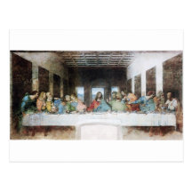 The Last Supper by Leonardo Da Vinci Post Cards