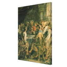 The Last Supper, c.1630-31 Gallery Wrap Canvas