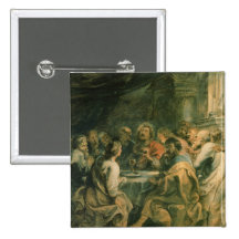 The Last Supper, c.1630-31 Pinback Buttons