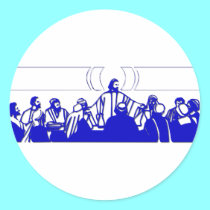 The Last Supper on Holy Thursday stickers