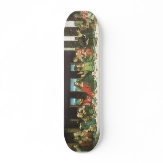 The Last Supper skateboard
