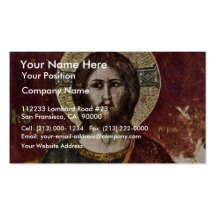 The Latest Detailed Court: Christ By Cavallini Pie Business Card Templates