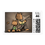 The Laugh-Out-Loud Cats postage