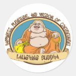 The Laughing Buddha Round Sticker
