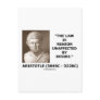 The Law Is Reason Unaffected By Desire Postcards