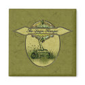 The Lawn Ranger magnets by FamilyHumorShirts The Lawn Ranger magnets