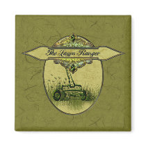 The Lawn Ranger magnets