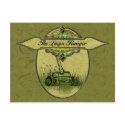 The Lawn Ranger postcards by FamilyHumorShirts The Lawn Ranger postcards