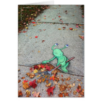 the lazy leaf-raker cards