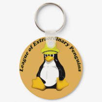 The League of Extraordinary Penguins keychains
