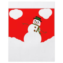 THE LEANING SNOWMAN FLYERS