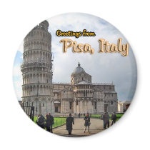 The Leaning Tower of Pisa, Italy magnets by malibuitalian The Leaning Tower of Pisa, Italy magnets