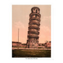 The Leaning Tower of Pisa, Italy posters