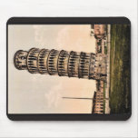The Leaning Tower, Pisa, Italy classic Photochrom Mouse Pad