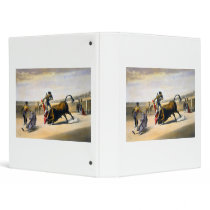 The Leap or Salta Tras Cuernos Vinyl Binder
