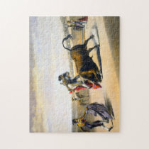 The Leap or Salta Tras Cuernos puzzles