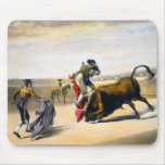 The Leap or Salta Tras Cuernos mousepads