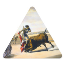 The Leap or Salta Tras Cuernos Sticker