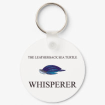 The Leatherback Sea Turtle Whisperer keychains