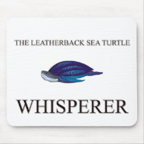 The Leatherback Sea Turtle Whisperer mousepads