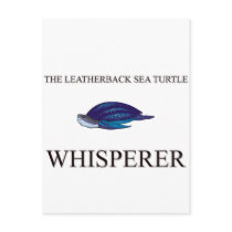 The Leatherback Sea Turtle Whisperer postcards