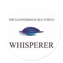 The Leatherback Sea Turtle Whisperer stickers