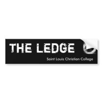 The Ledge Bumper Sticker bumper stickers