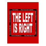 The Left is Right Postcard