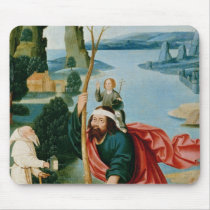The Legend of St. Christopher Mouse Pad