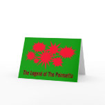 THE LEGEND OF THE POINSETTA... GREETING CARD