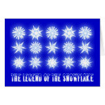 THE LEGEND OF THE SNOWFLAKE... GREETING CARDS