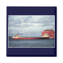 The Legendary S.S. Edmund Fitzgerald Magnets