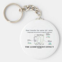 The Leidenfrost Effect (Chemistry Water) Keychains