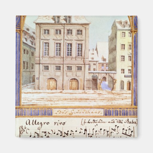 The Leipzig Gewandhaus Fridge Magnets