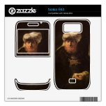 The leper king Uzziah by Rembrandt Skins For Nokia E63