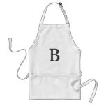"the letter B" Aprons
