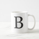 "the letter B" Mug