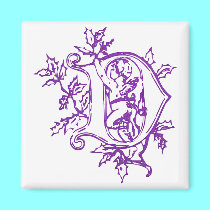 The letter D with Angel magnets by Artists4God The letter D with Angel magnets