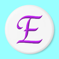 The letter E magnets by Artists4God The letter E magnets