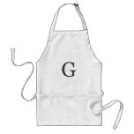 "the letter G" Apron