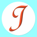 The letter I stickers