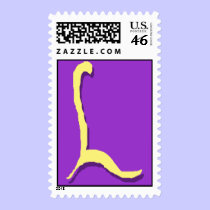 The Letter L Stamp stamps