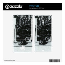 The letter L with hats by James Tissot Skins For HTC Fuze