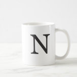 "the letter N" Coffee Mugs
